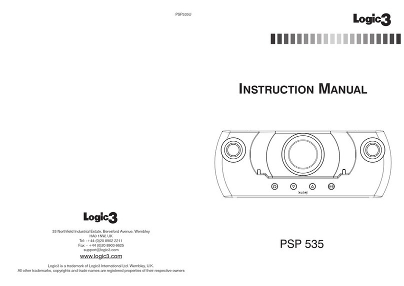 Logic3 PSP535 Manuel utilisateur Logic3 PSP535 Manuel utilisateur