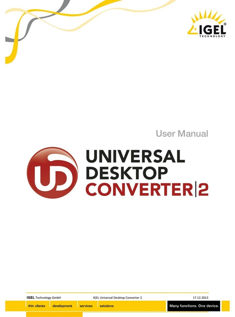 Igel Converter 2 Manuel utilisateur
