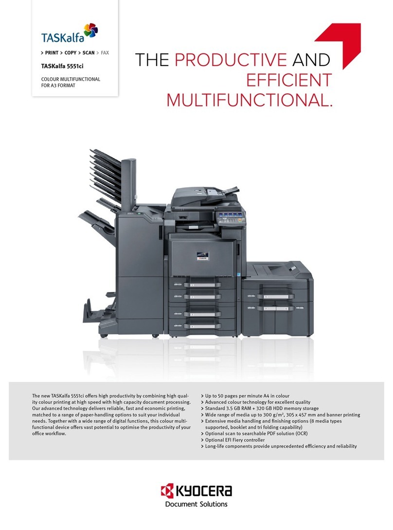 Kyocera TASKalfa 5551ci Manuel utilisateur