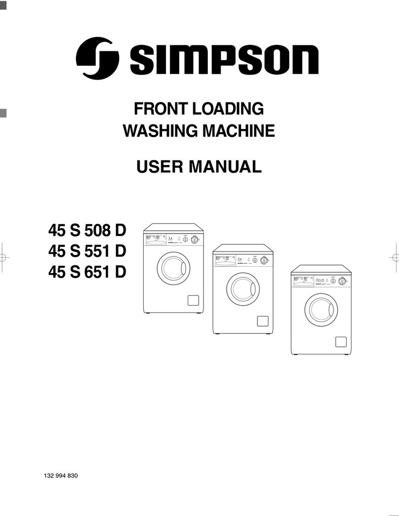 Simpson 45 S 651 D Manuel utilisateur