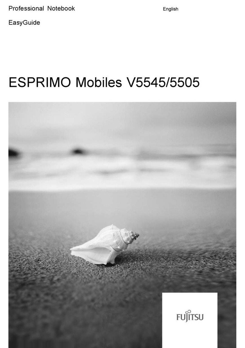 Fujitsu ESPRIMO Mobile V5545 Fiche d'information produit