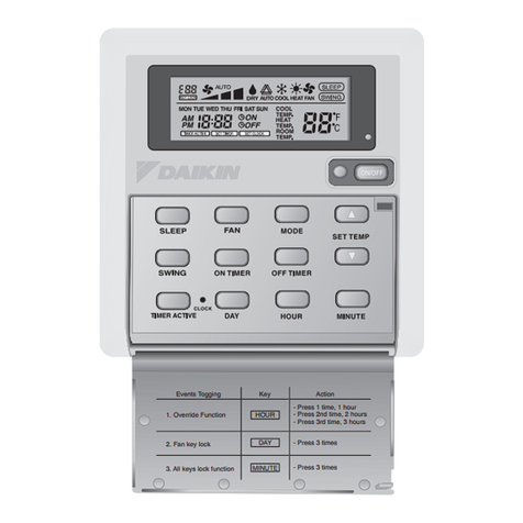 Daikin MERCA Manuel utilisateur