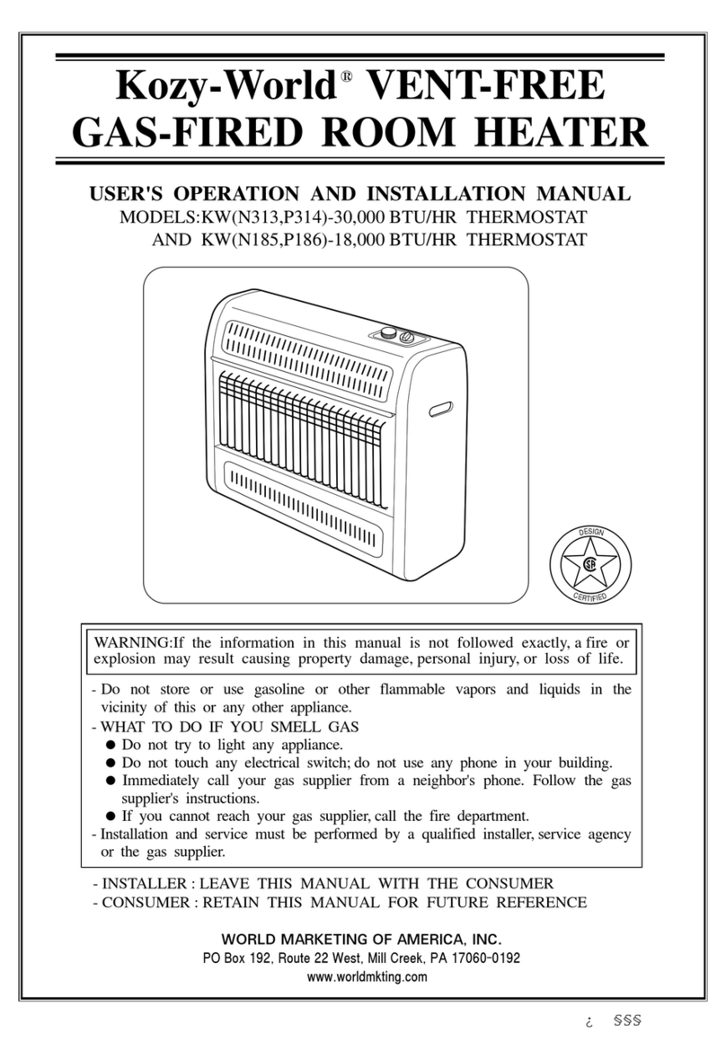 Kozy-World N313 Manuel utilisateur