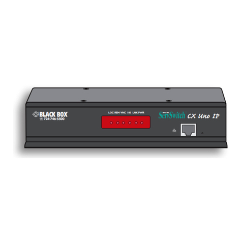 Black Box ServSwitch KV1081A Manuel utilisateur