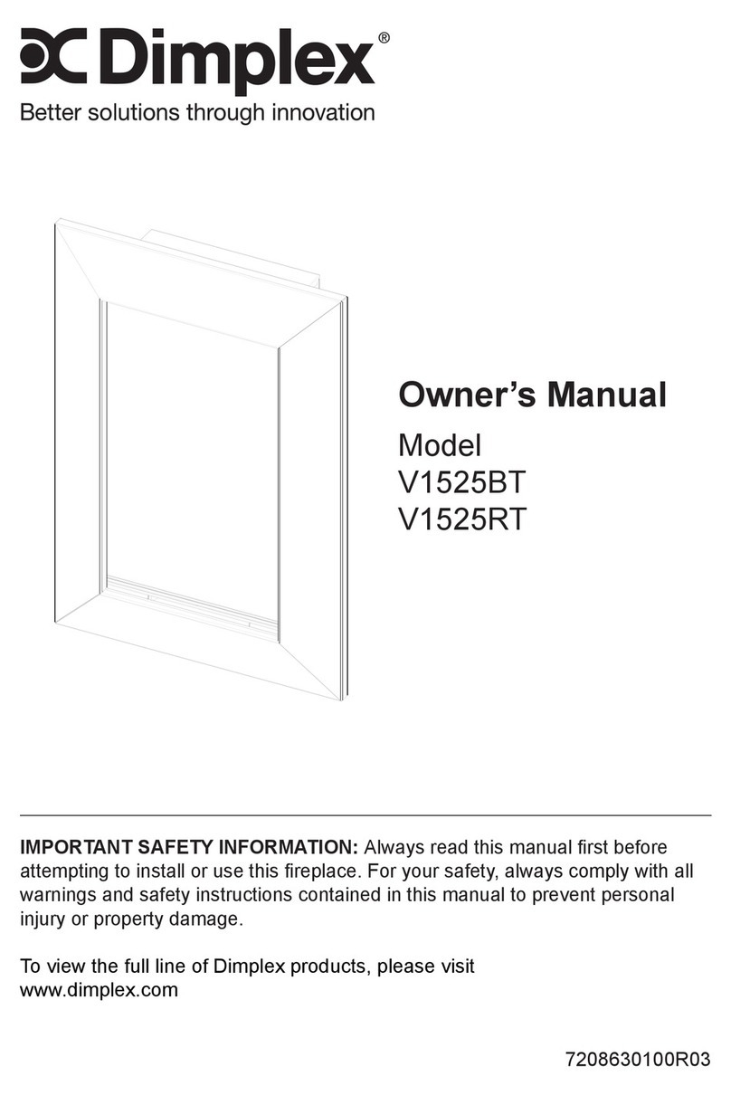 Dimplex IN-STUD V1525BT Manuel utilisateur