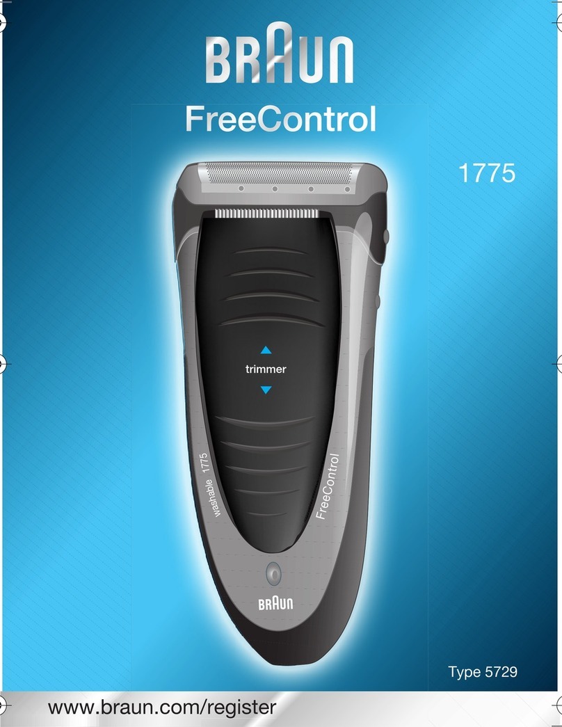 Braun FreeControl 1775 Manuel utilisateur