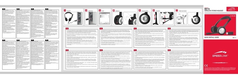 Speed Link Metis Manuel utilisateur