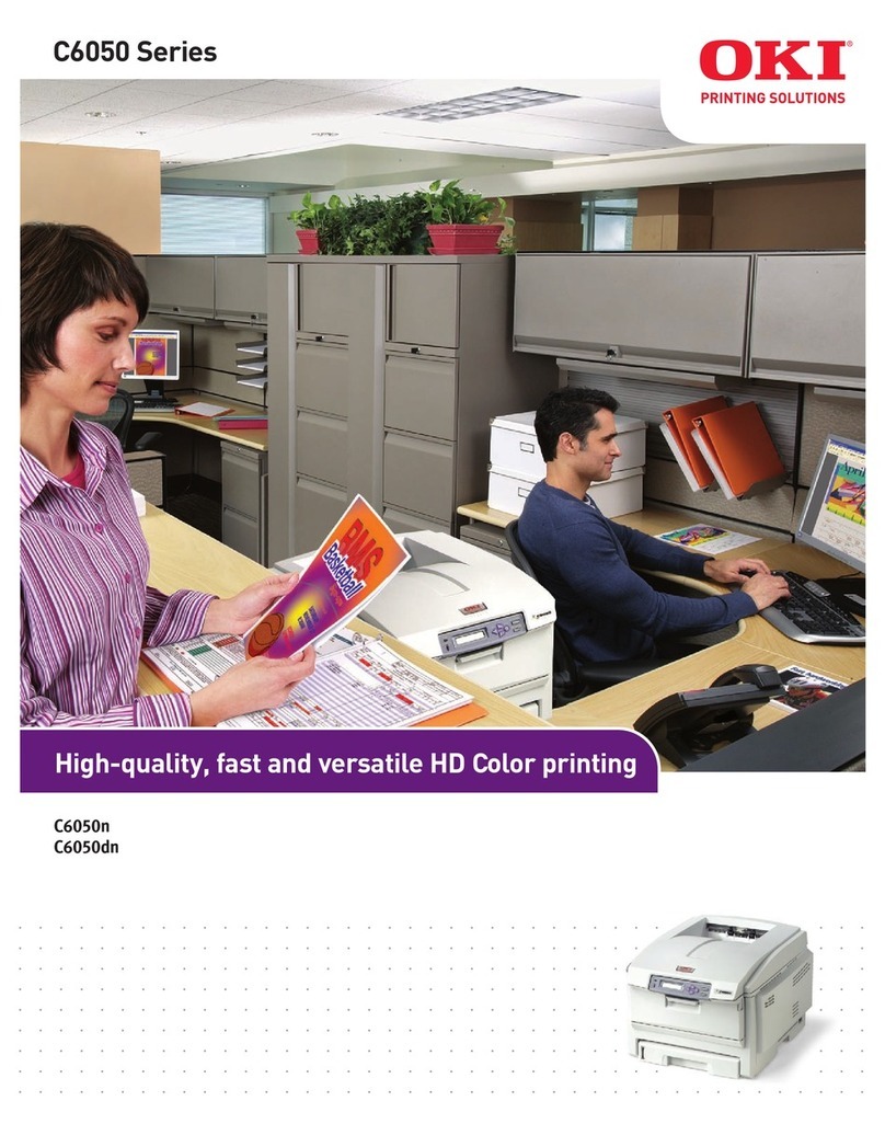 Oki C6050n Manuel utilisateur