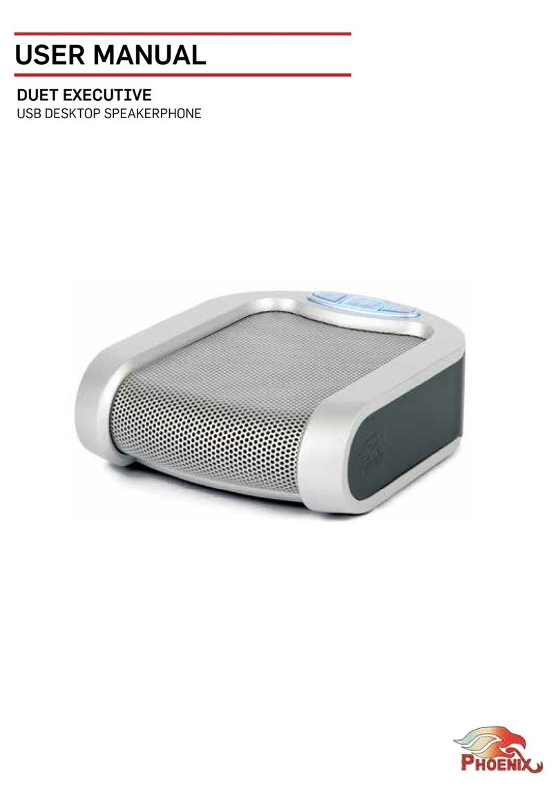 Phoenix DUET EXECUTIVE Manuel utilisateur