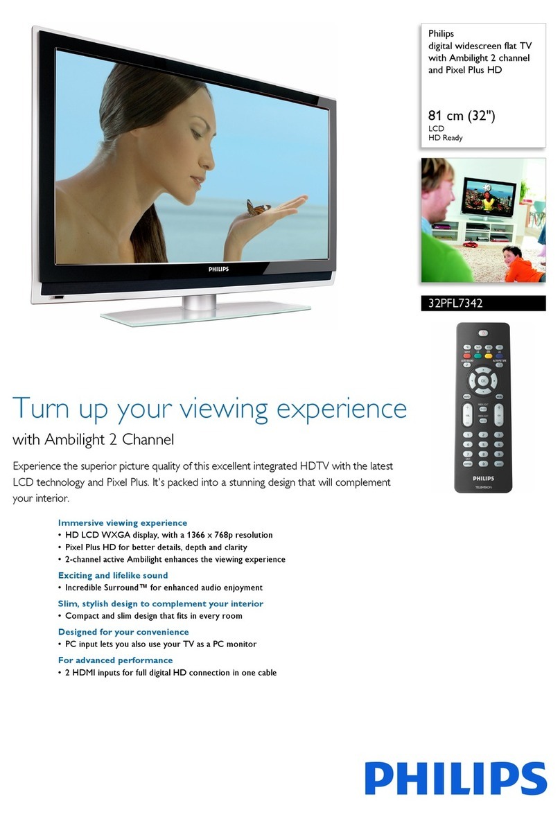 Philips 32PFL7342 Manuel utilisateur