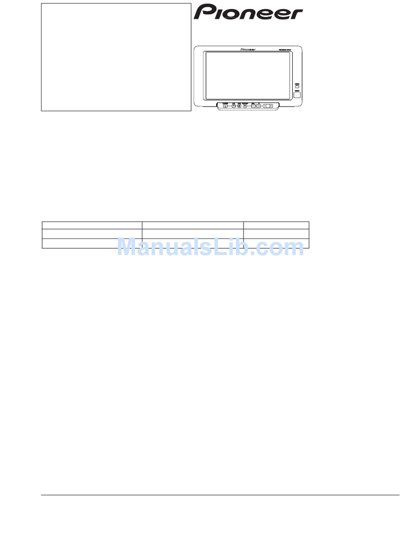 Pioneer AVD-W6000UC Manuel utilisateur