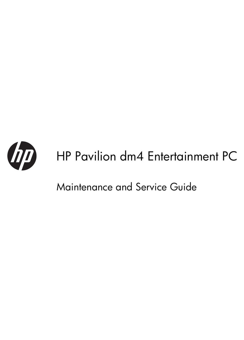 HP Pavilion dm4 Manuel