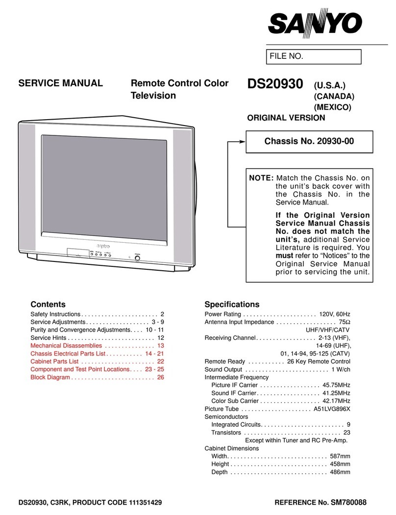 Sanyo DS20930 Manuel utilisateur