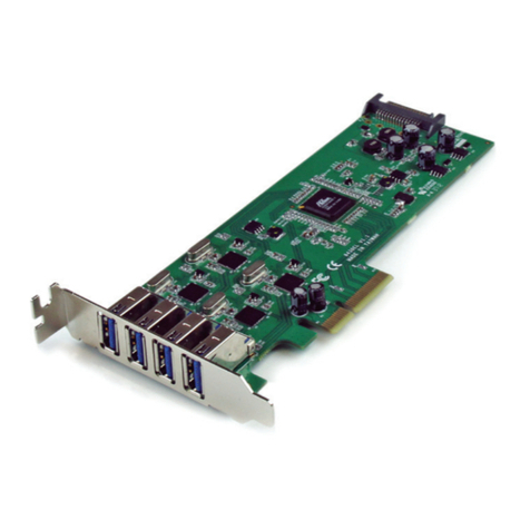 StarTech.com PEXUSB3S400 Manuel utilisateur