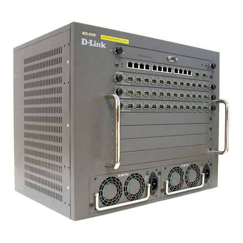D-Link TM DES-6500 Manuel utilisateur