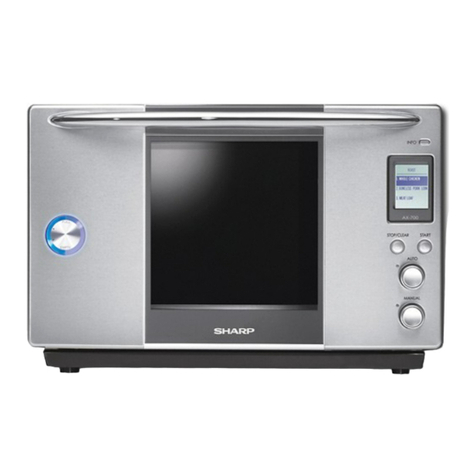 Sharp AX-700S - Superheated Steam Oven Manuel utilisateur