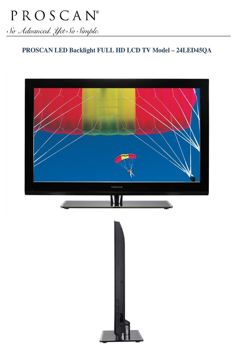 ProScan 24LED45QA Manuel d'installation et d'exploitation