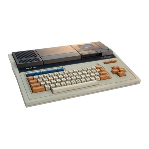Sharp MZ-700 Series Guide d'installation