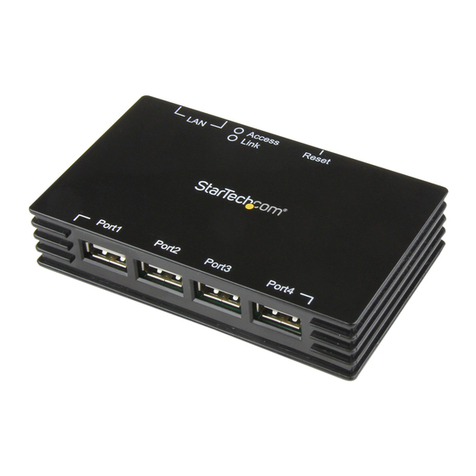 StarTech.com USB4000IP Manuel utilisateur