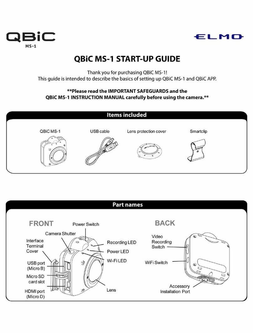 Elmo QBiC MS-1 Guide de l'utilisateur