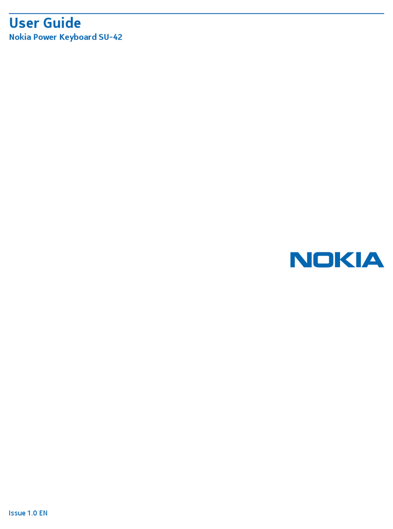 Nokia SU-42 Manuel utilisateur