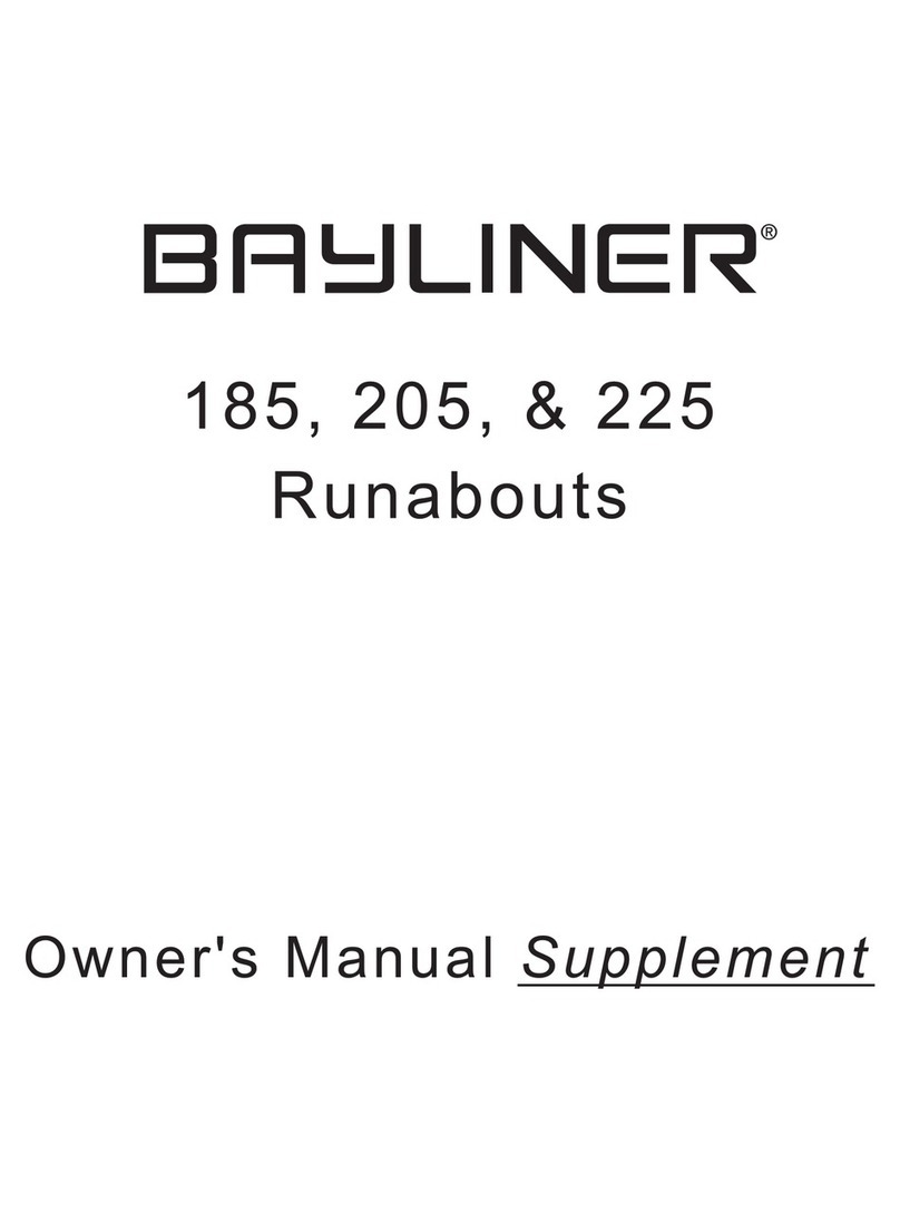 Bayliner 185 Manuel utilisateur