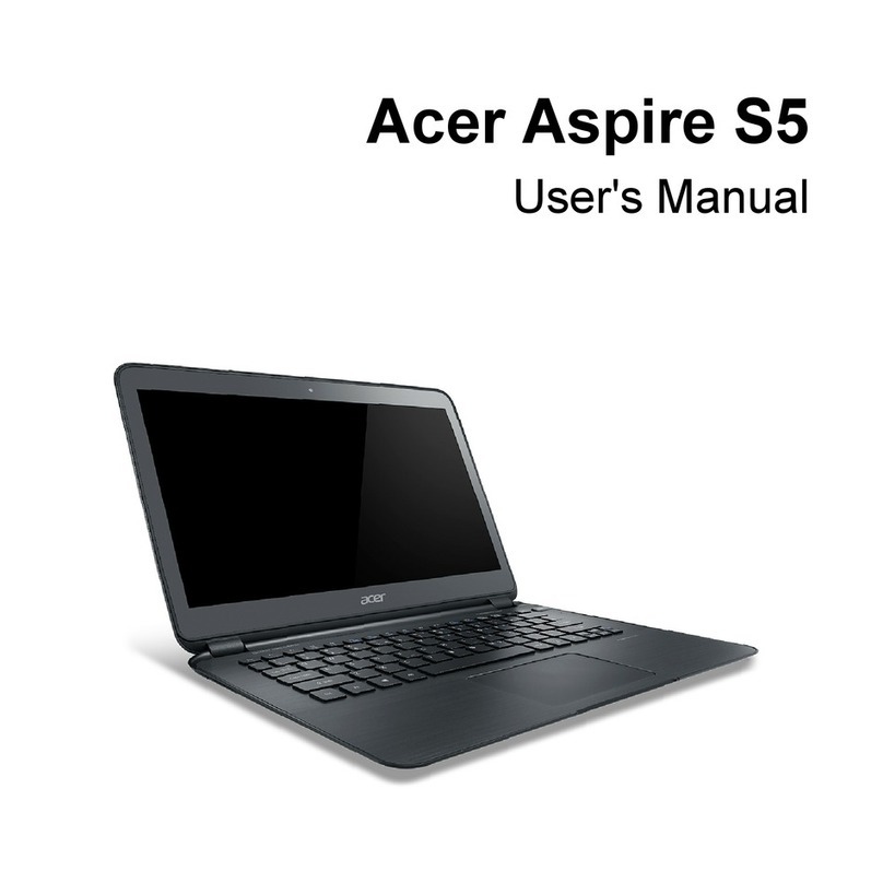 Acer Aspire S5 Manuel utilisateur