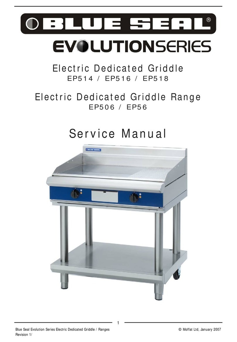 Blue Seal Evolution EP514 Manuel utilisateur