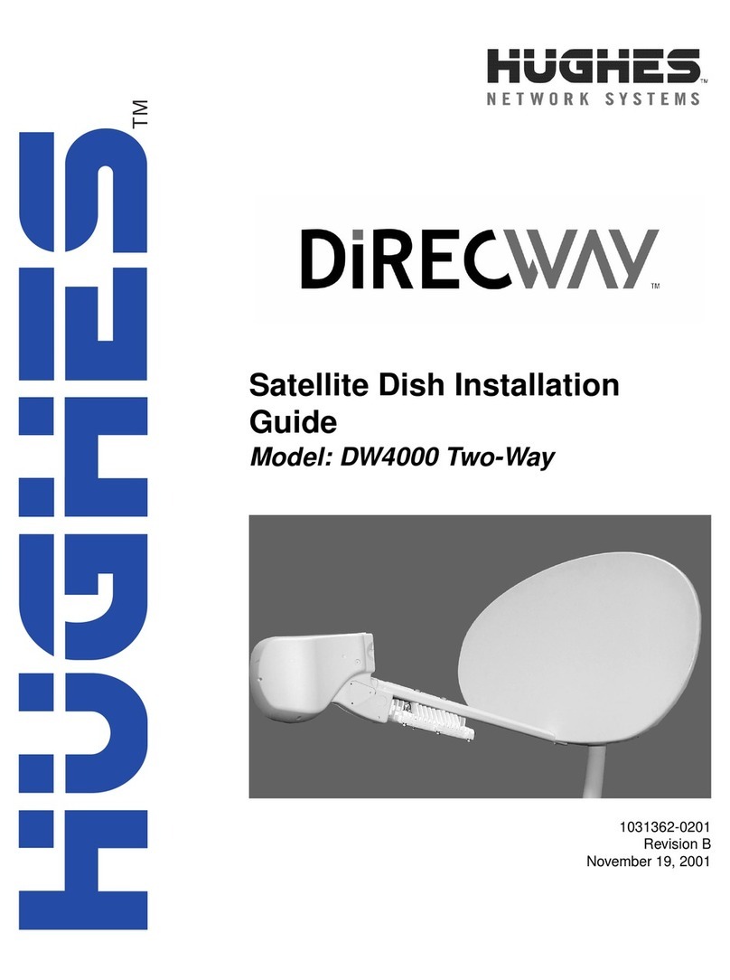 Hughes Network Systems DiRECWAY DW4000 Manuel utilisateur Hughes Network Systems DiRECWAY DW4000 Manuel utilisateur