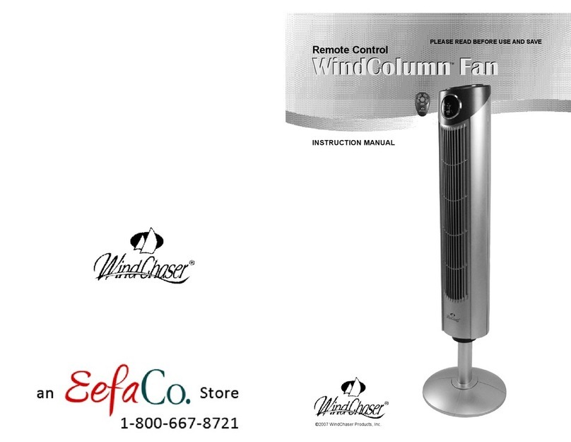 Wind Chaser WindColumn Manuel utilisateur Wind Chaser WindColumn Manuel utilisateur