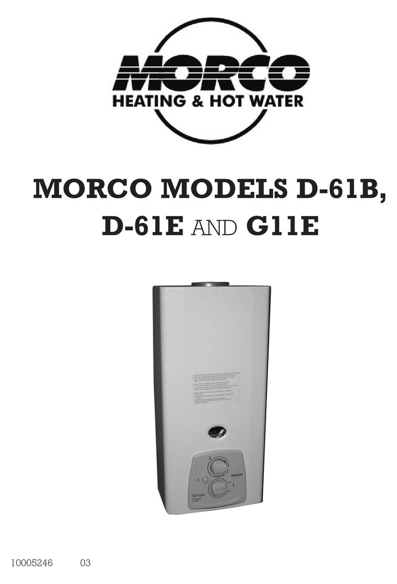 Morco D-61B Manuel utilisateur