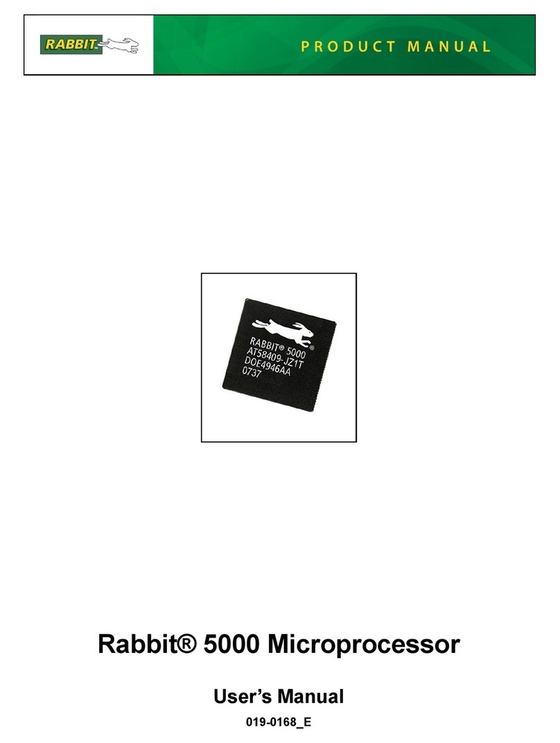 Digi Rabbit 5000 Manuel utilisateur