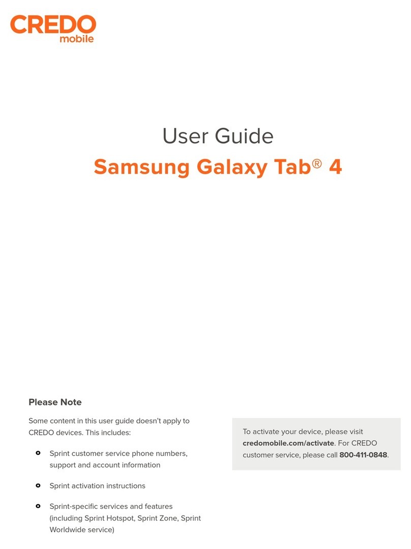 Samsung Galaxy TAB4 Manuel utilisateur Samsung Galaxy TAB4 Manuel utilisateur