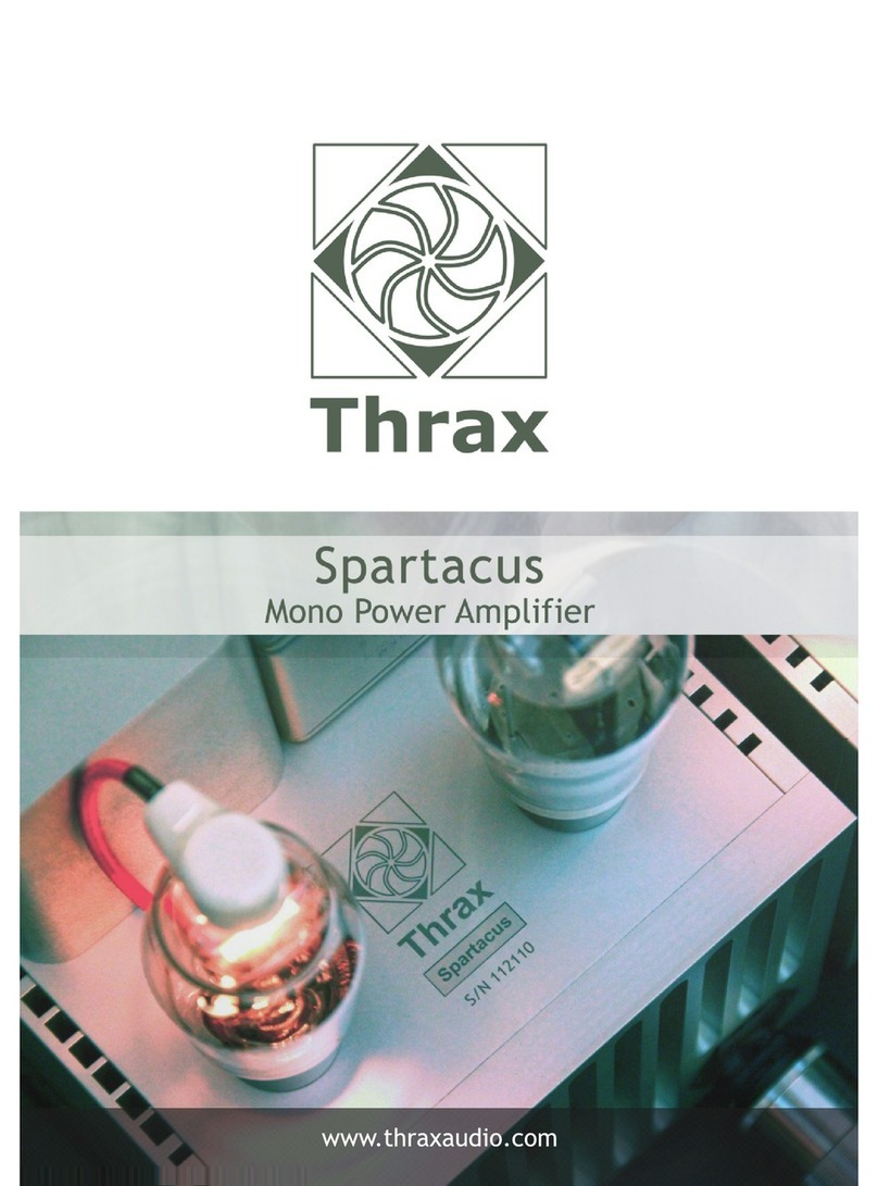 Thrax Spartacus Manuel utilisateur