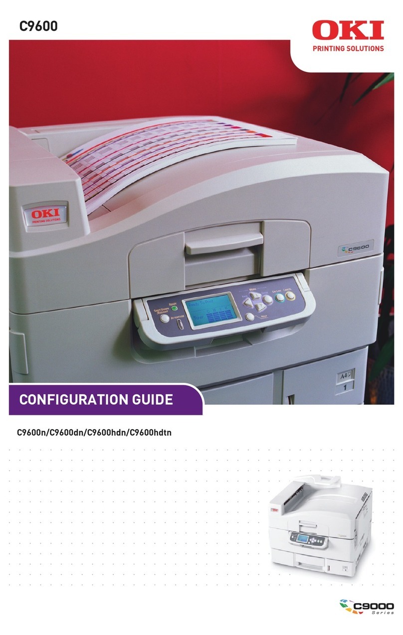 Oki C9600dn Manuel utilisateur