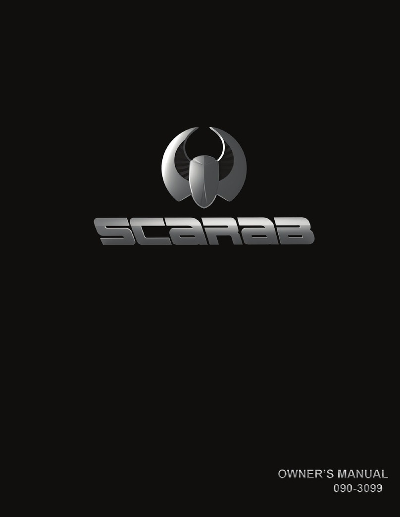 Scarab jet boat Manuel utilisateur