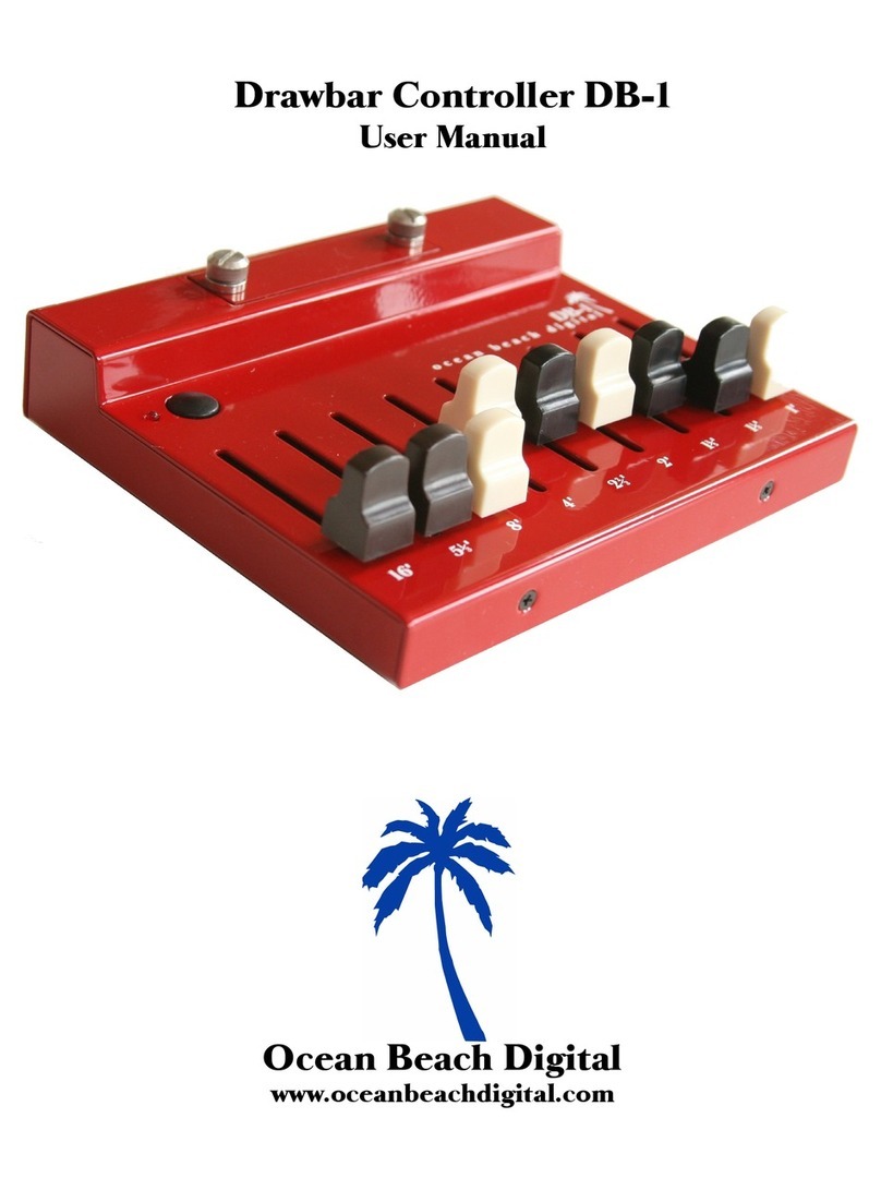 Ocean Beach DB-1 Manuel utilisateur