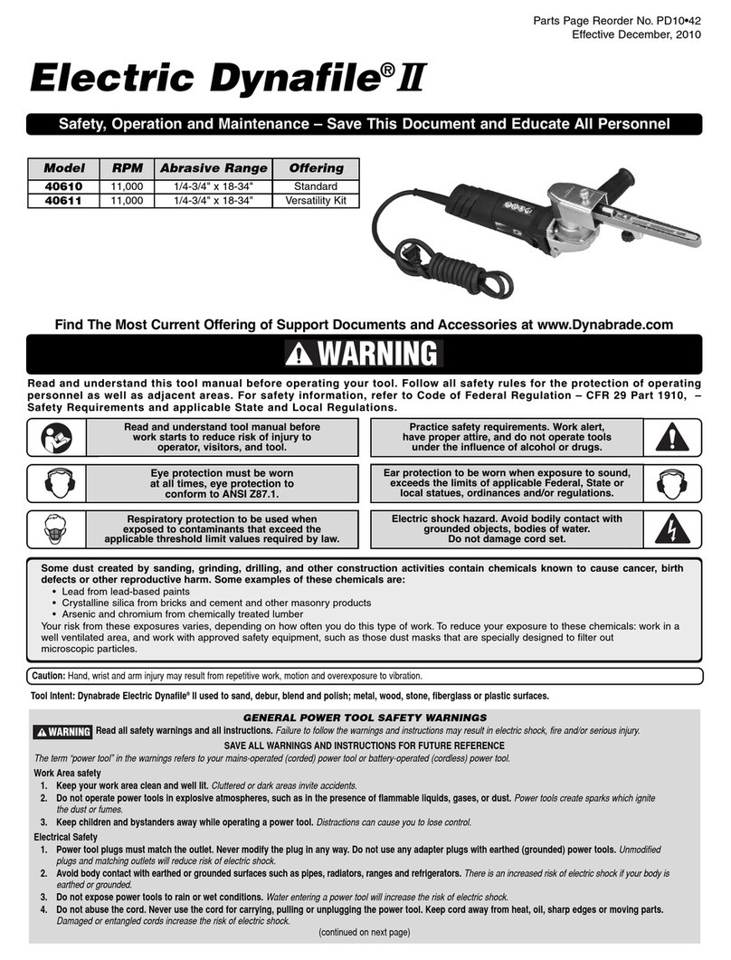 Dynabrade 40610 Manuel