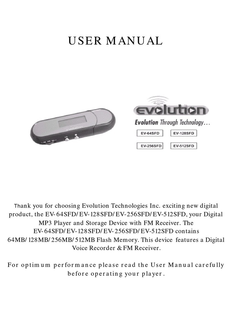 Evolution EV-64SFD Manuel utilisateur Evolution EV-64SFD Manuel utilisateur