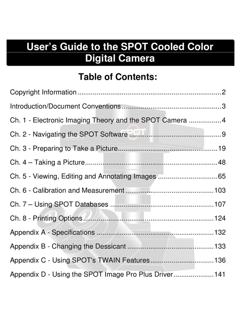 Diagnostic Instruments SPOT Manuel utilisateur