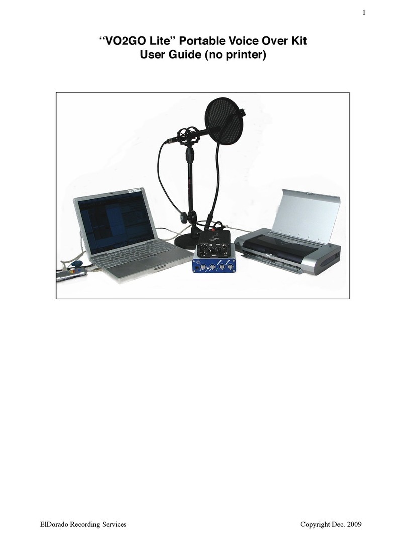 Source Elements VO2GO Lite Manuel utilisateur