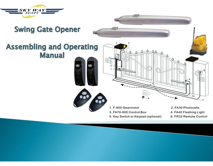 Sky Way Swing Manuel utilisateur