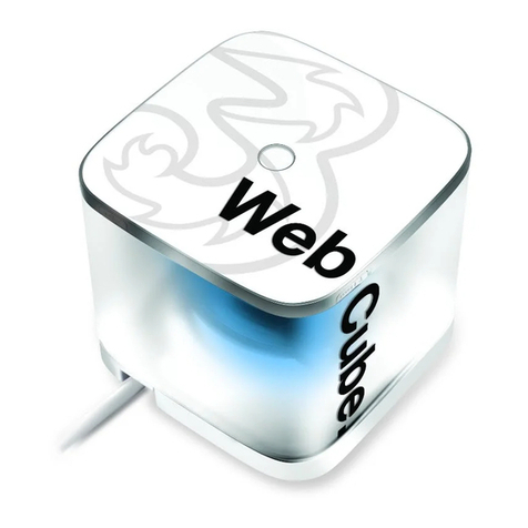 Three Web Cube Manuel utilisateur