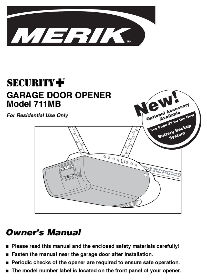 Merik 711MB Manuel utilisateur Merik 711MB Manuel utilisateur