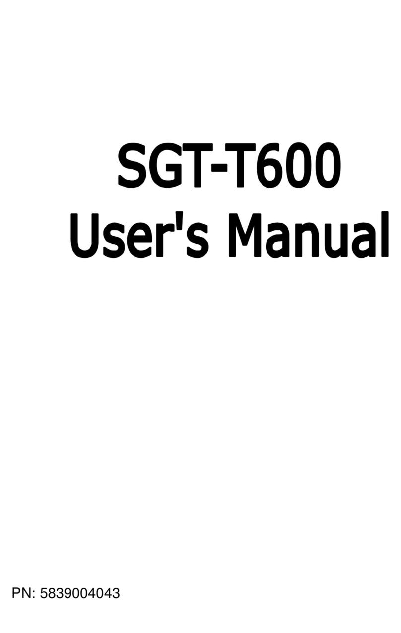 Singtech SGT-T600 Manuel utilisateur