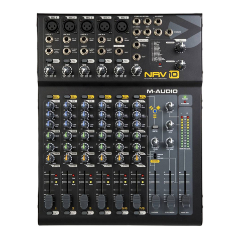 M-Audio NRV10 Manuel utilisateur M-Audio NRV10 Manuel utilisateur