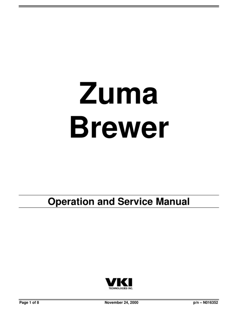 VKI Technologies Zuma Brewer Manuel d'utilisation