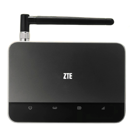 Zte WF720 Manuel utilisateur