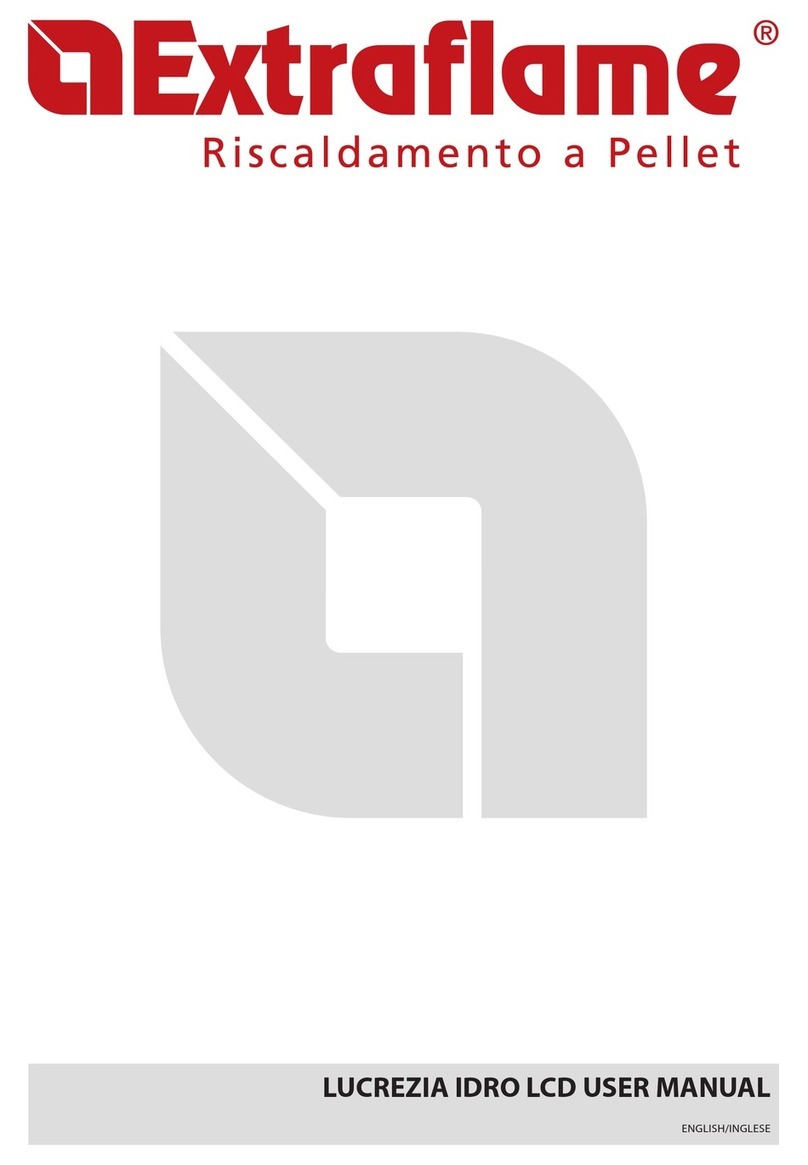 Extraflame LUCREZIA IDRO LCD Manuel utilisateur