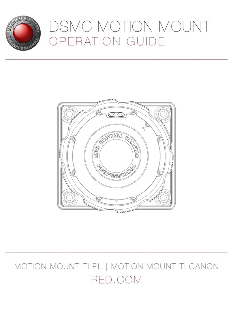 RED Motion mount TI PL Manuel utilisateur